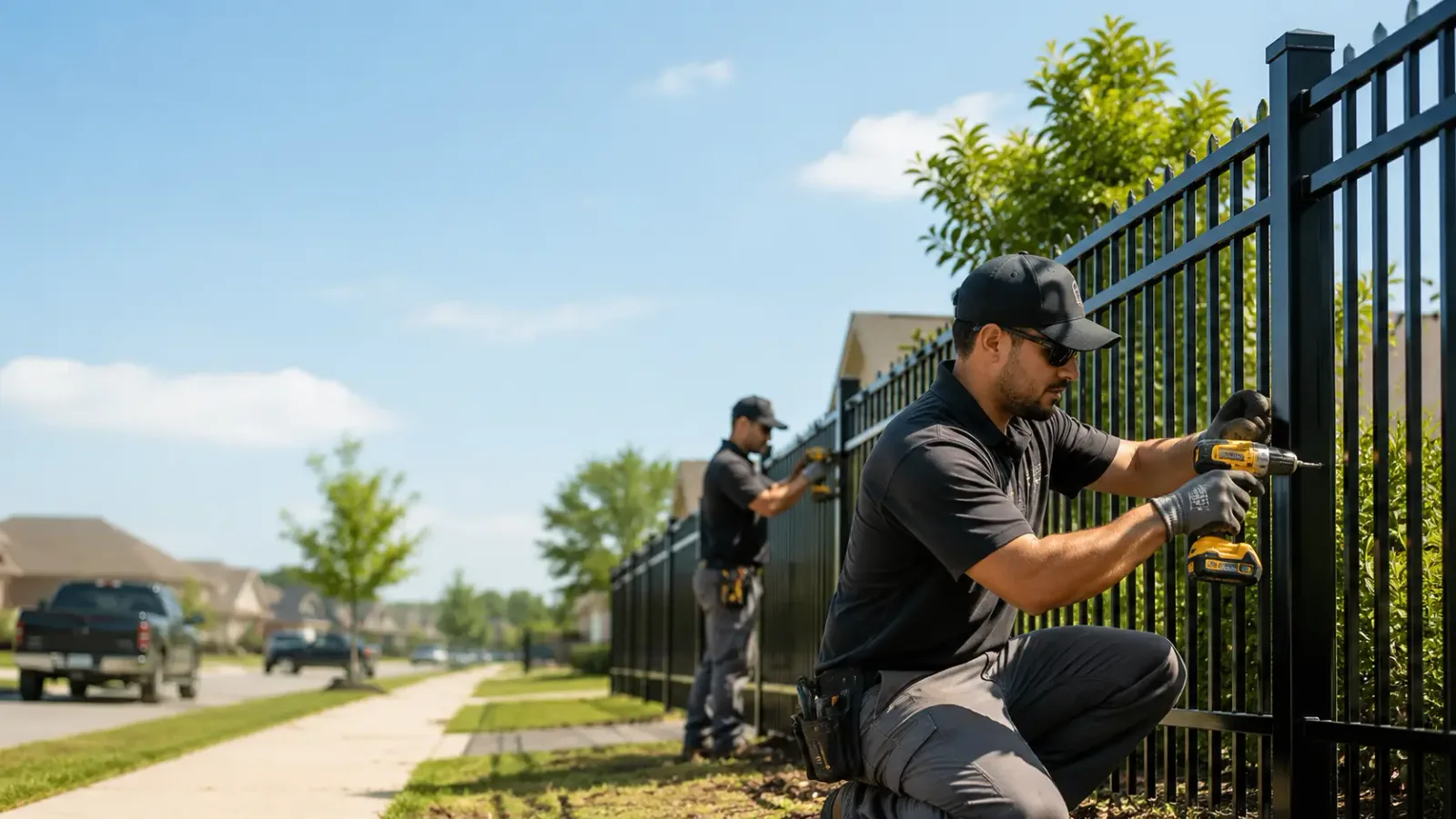 Metal Fence Installation in Easley, SC
